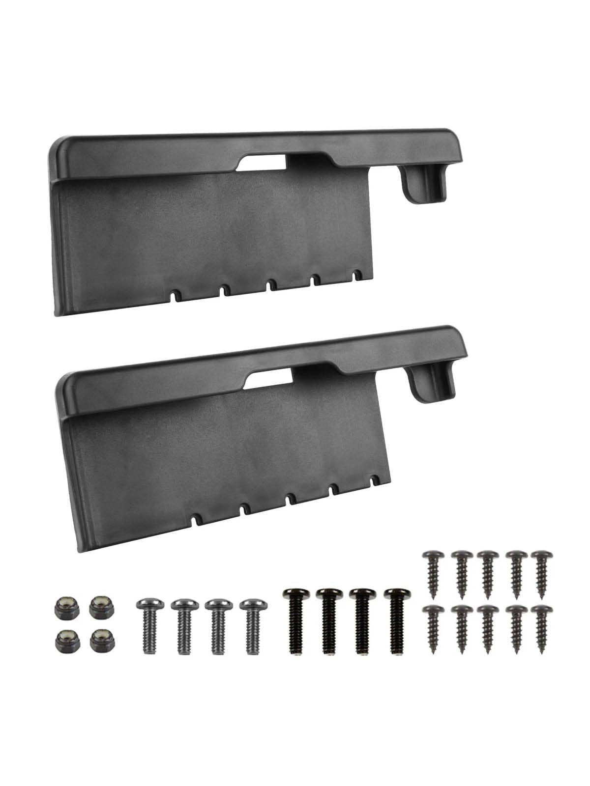 RAM Mounts Tab-Tite Endkappen für Samsung Tab S7+/S7 FE/S8+/S9+/S9 FE+ (mit Schutzhüllen) - Schrauben-Set – Produktansicht