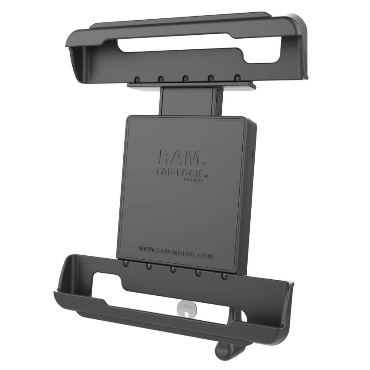 RAM Mounts Tab-Lock (Schlüsselverriegelung) Universal Halteschale für Panasonic Toughpad FZ-A1 und 9 -10 Zoll Tablets (mit & ohne Schutzhülle) - AMPS - Schrauben-Set – Produktansicht