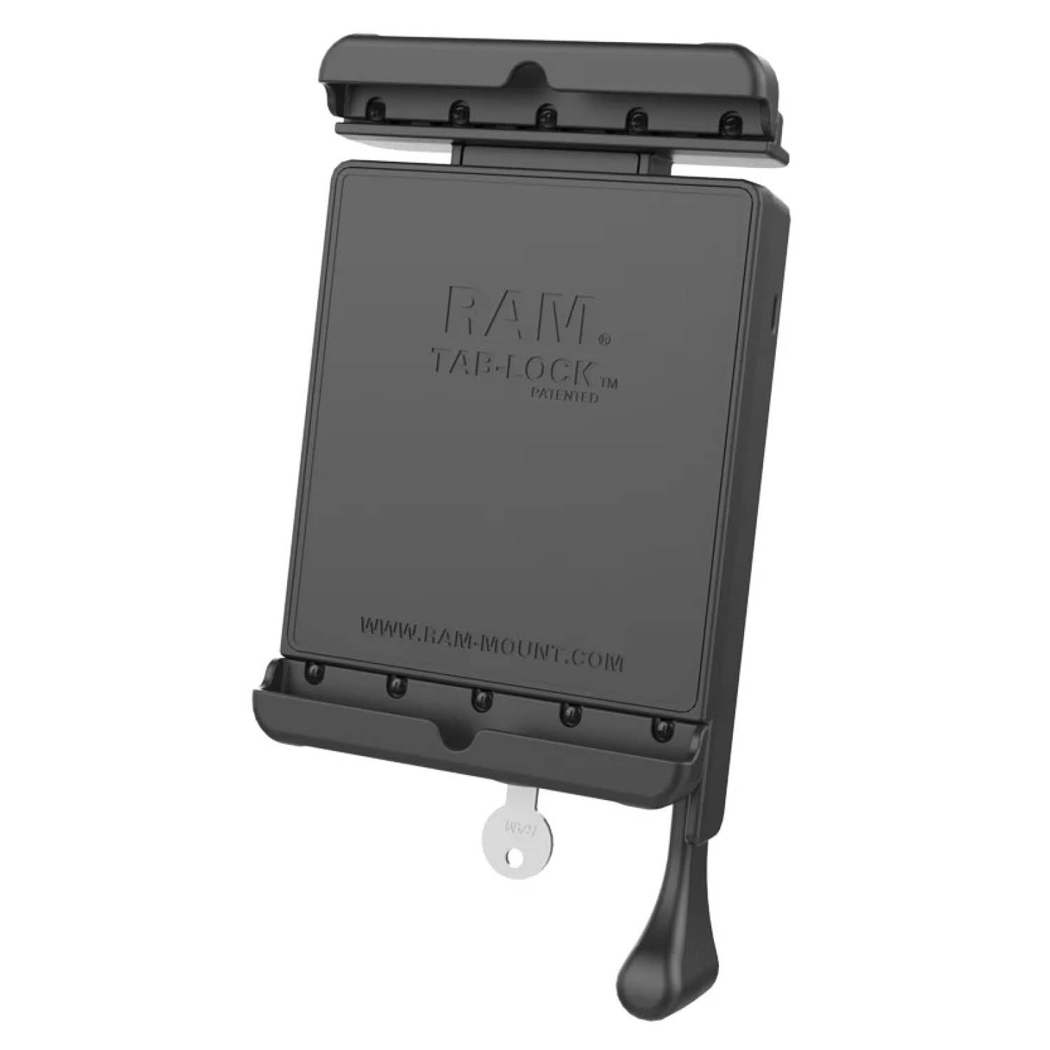 RAM Mounts Tab-Lock (Schlüsselverriegelung) Universal Halteschale für 7-8 Zoll Tablets (mit & ohne Schutzhüllen) - AMPS - Schrauben-Set – Produktansicht