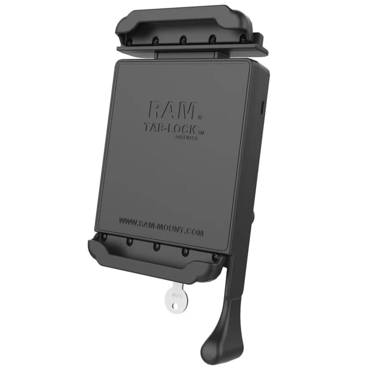 RAM Mounts Tab-Lock (Schlüsselverriegelung) Universal Halteschale für bis zu 7 Zoll Tablets - AMPS - Schrauben-Set – Produktansicht