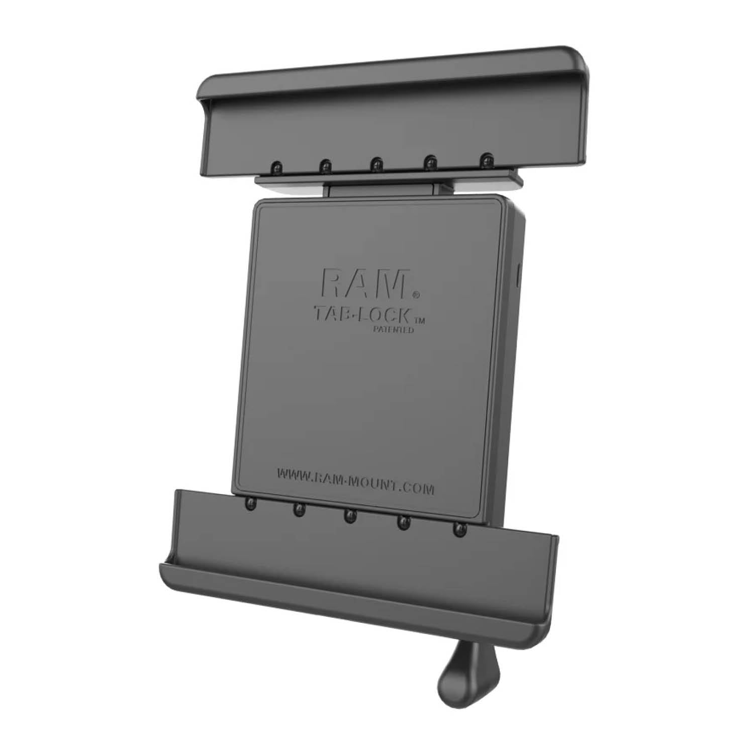 RAM Mounts Tab-Lock (Schlüsselverriegelung) Universal Halteschale für bis zu 10.5 Zoll Tablets - AMPS - Schrauben-Set – Produktansicht