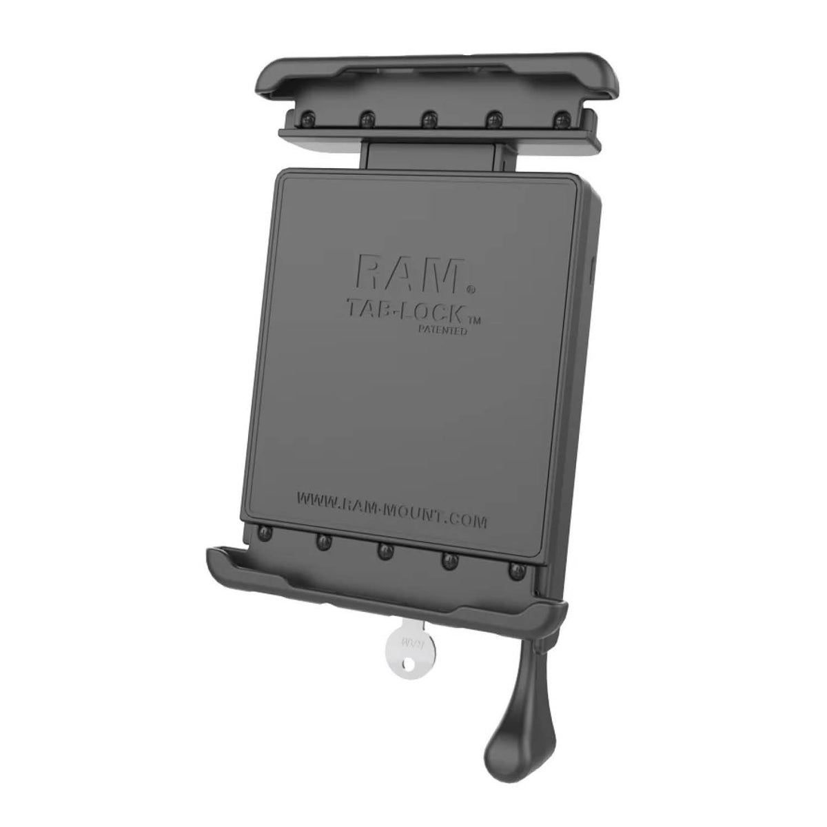 RAM Mounts Tab-Lock (Schlüsselverriegelung) Universal Halteschale für bis zu 8 Zoll Tablets - AMPS - Schrauben-Set – Produktansicht