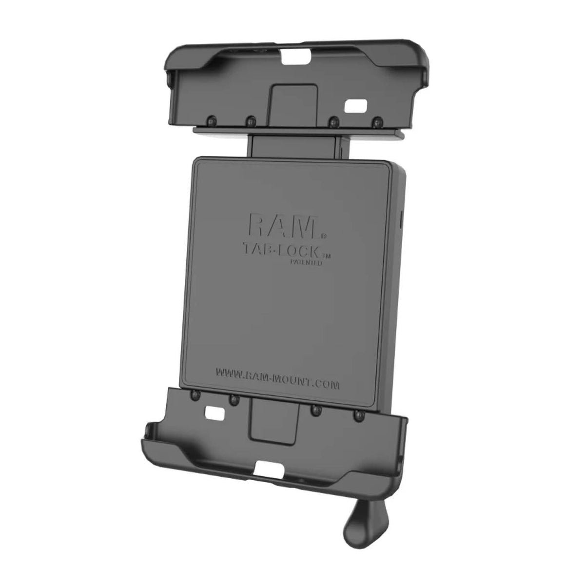 RAM Mounts Tab-Lock (Schlüsselverriegelung) Universal Halteschale für Tablets bis zu 9.6 Zoll - AMPS - Schrauben-Set – Produktansicht