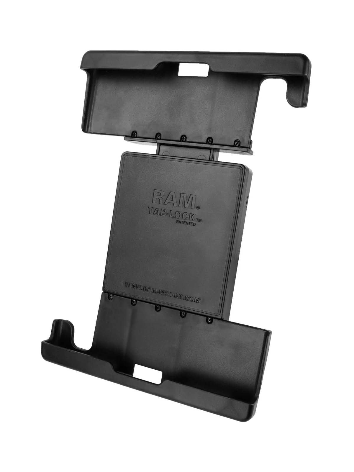 RAM Mounts Tab-Lock (Schlüsselverriegelung) Universal Halteschale für Samsung Tab S7+/S7 FE/S8+/S9+/S9 FE+ (mit Schutzhüllen) - AMPS - Schrauben-Set – Produktansicht