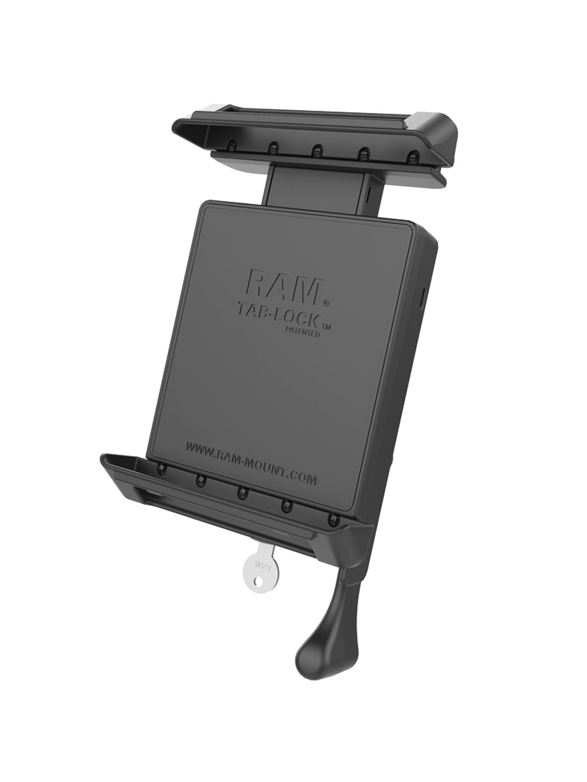 RAM Mounts Tab-Lock (Schlüsselverriegelung) Universal Halteschale für 7-8 Zoll Tablets (in Schutzhüllen) - AMPS - Schrauben-Set – Produktansicht