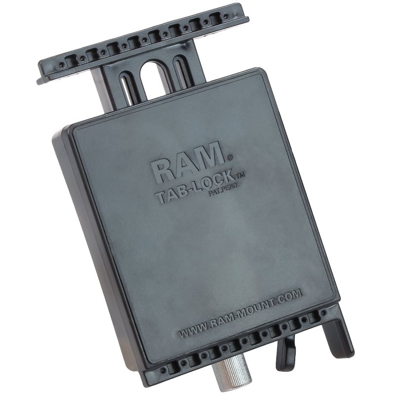 RAM Mounts Tab-Lock Basisplatte (Schlüsselverriegelung) - ohne Endkappen - AMPS - Schrauben-Set – Produktansicht