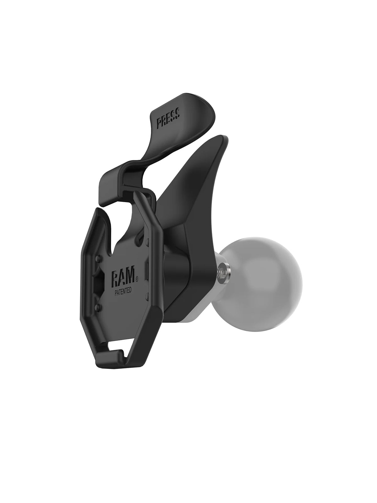 RAM Mounts Halte-Clip für IntelliSkin Schutzhüllen mit GDS Uni-Conn Adapter - AMPS 2-Lochmuster - Schrauben-Set – Produktansicht