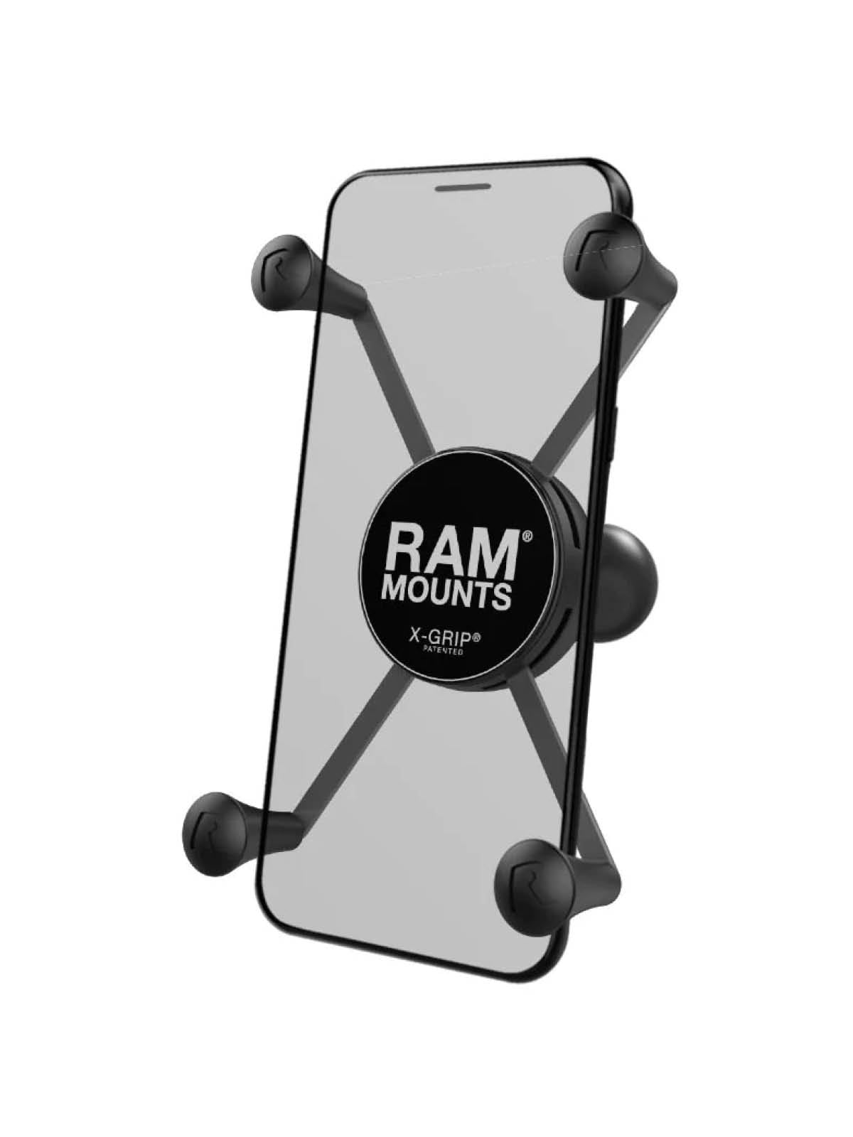 RAM Mounts X-Grip Halteklammer für Smartphones - Bis 114,3 mm Breite - Mit C-Kugel (1,5 Zoll) – Produktansicht