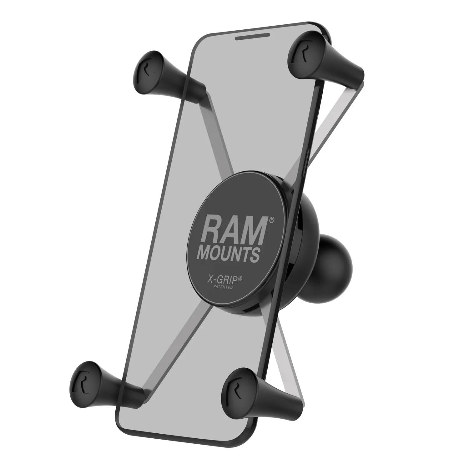 RAM Mounts X-Grip Halteklammer für Smartphones - Bis 114,3 mm Breite - Mit B-Kugel (1 Zoll) – Produktansicht