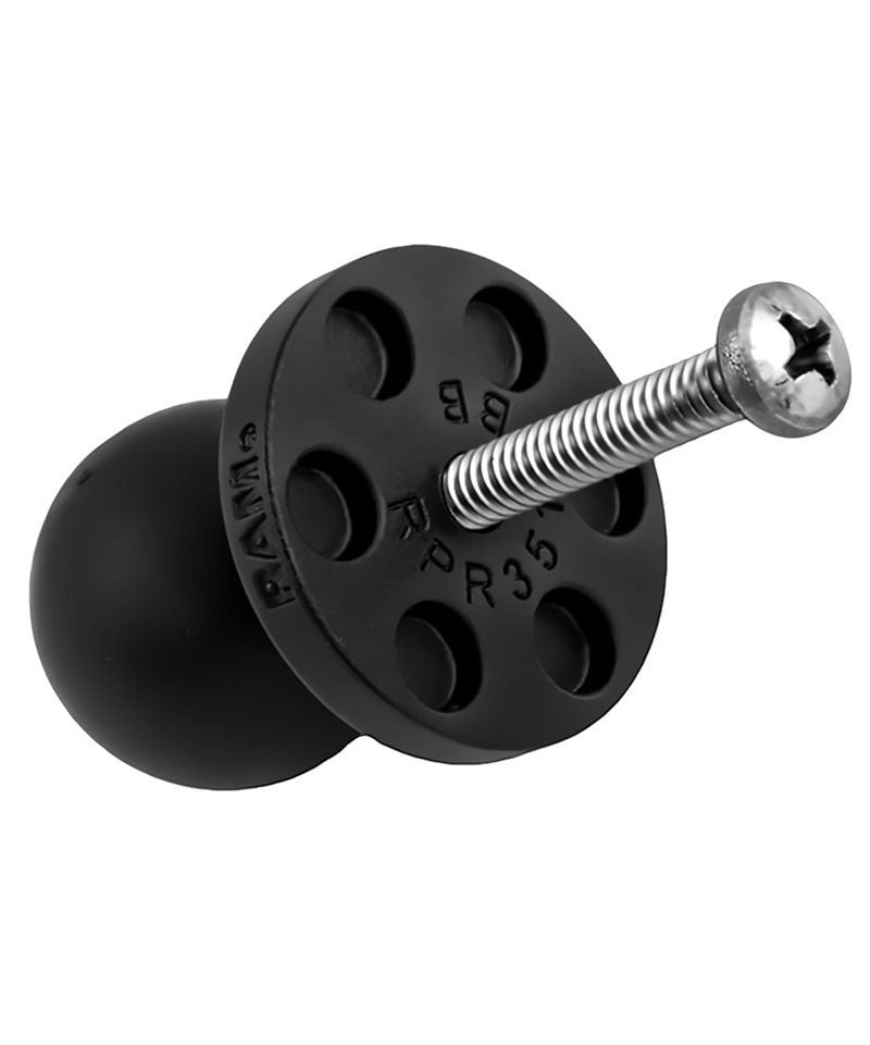 RAM Mounts Kugel-Adapter für X-Grip Halteklammer (UN7U & UN10U) - B-Kugel (1 Zoll) - Inkl. Schrauben-Kit – Produktansicht