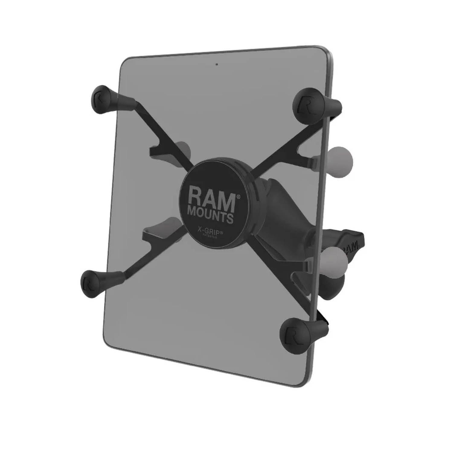 RAM Mounts X-Grip Halterungsset für 7-8 Zoll Tablets - B-Kugel (1 Zoll) - Mittlerer Verbindungsarm – Produktansicht
