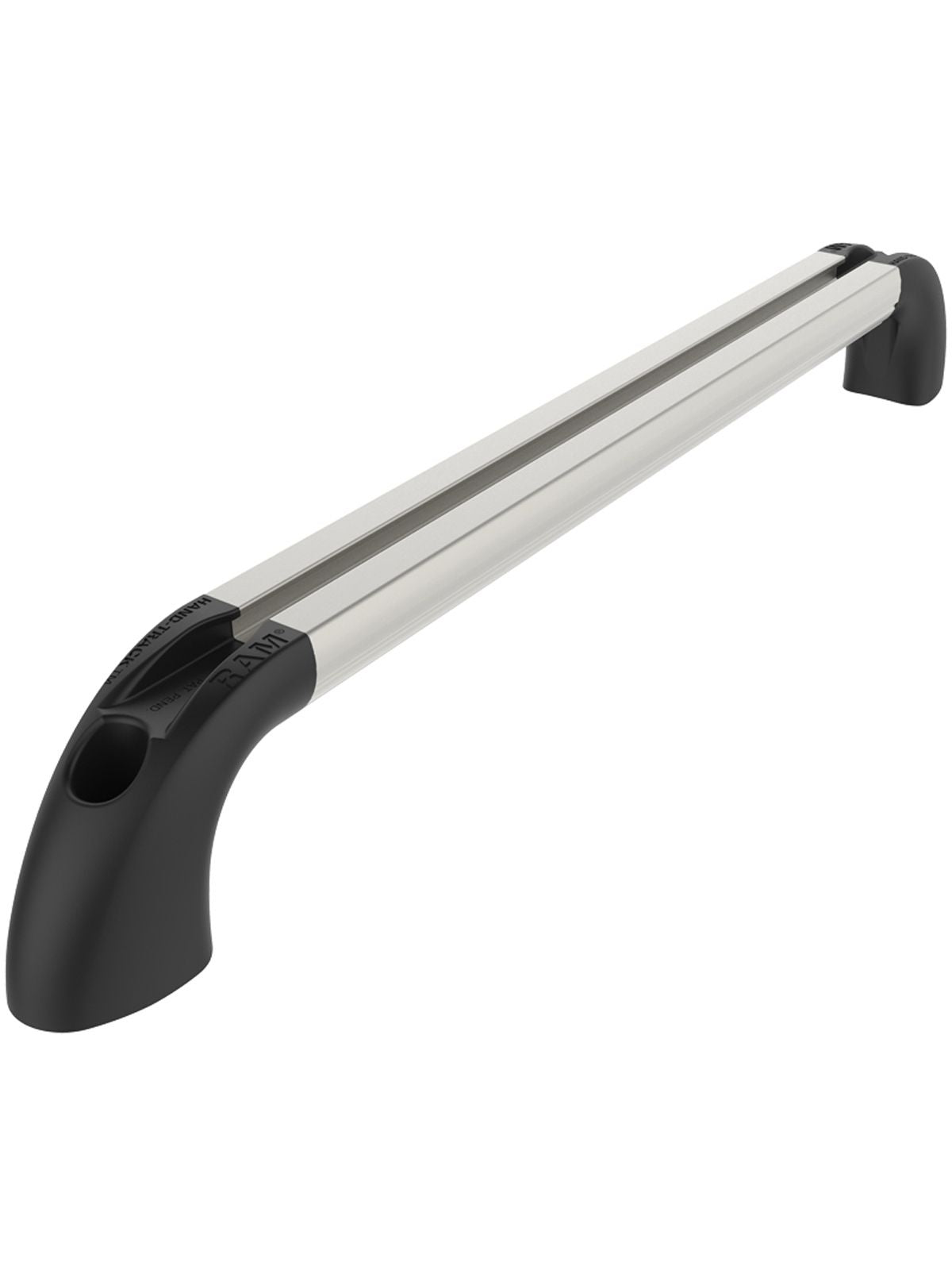 RAM Mounts Hand-Track Aluminium-Schiene inkl. gebogener Endkappen - Innenlänge 304,8 mm (12 Zoll), eloxiert – Produktansicht