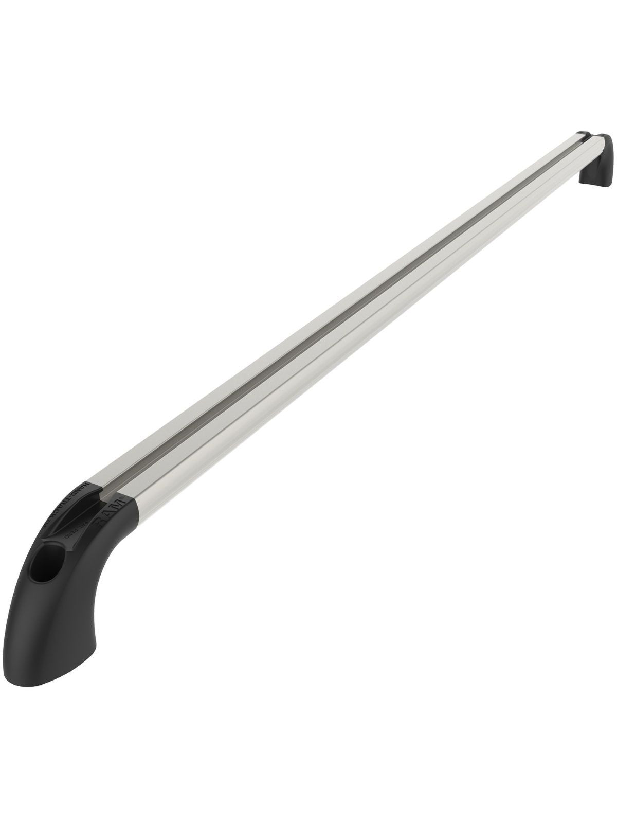 RAM Mounts Hand-Track Aluminium-Schiene inkl. gebogener Endkappen - Innenlänge 762 mm (30 Zoll), eloxiert – Produktansicht