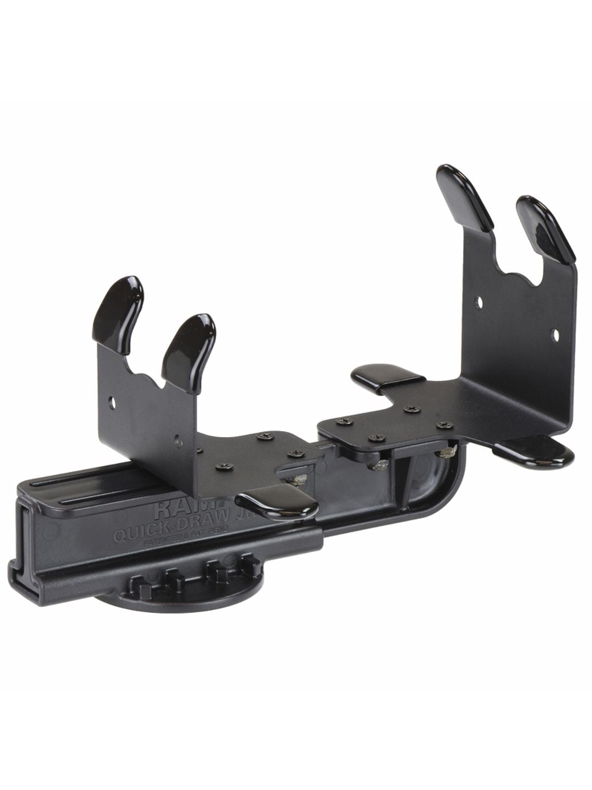 RAM Mounts Universal Drucker-Halteklammer für portable Drucker mit rückseitiger Papierzufuhr - AMPS-Anbindung (Unterseite) – Produktansicht