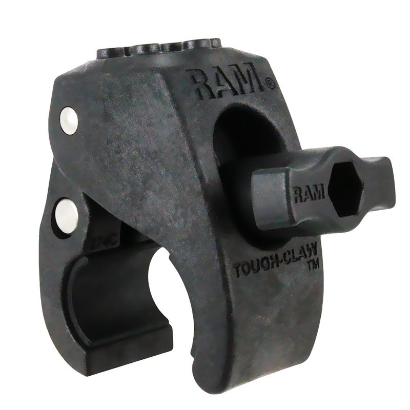 RAM Mounts Tough-Claw Halteklammer-Basis (klein) ohne Kugel - Durchmesser 15,9-29,0 mm – Produktansicht