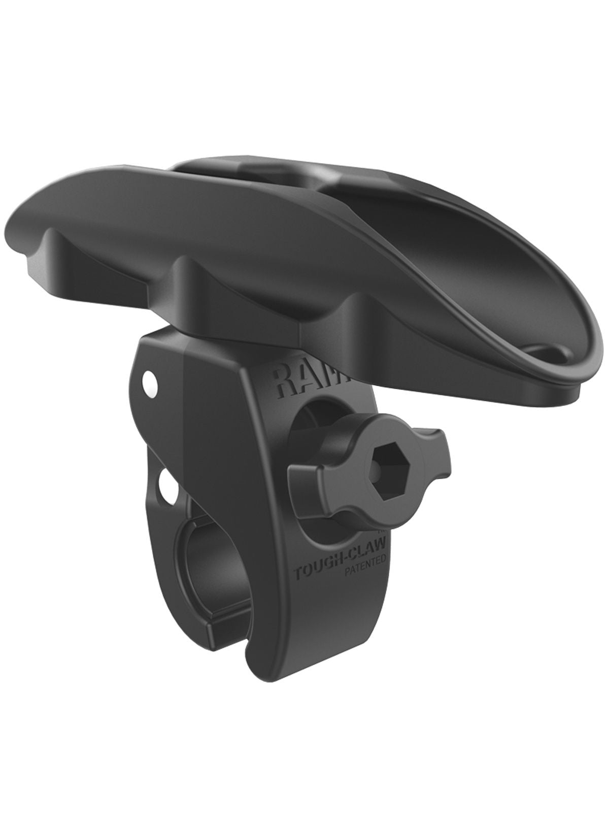 RAM Mounts Tough-Claw mit Tough-Clip Paddelablage - Tough-Claw klein (Durchmesser 15,9-29,0 mm) – Produktansicht