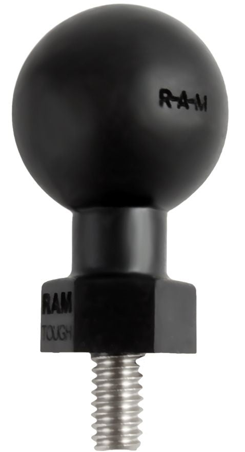 RAM Mounts Tough-Ball mit 1/4-20x0,5 Zoll Gewindestift - B-Kugel (1 Zoll) – Produktansicht