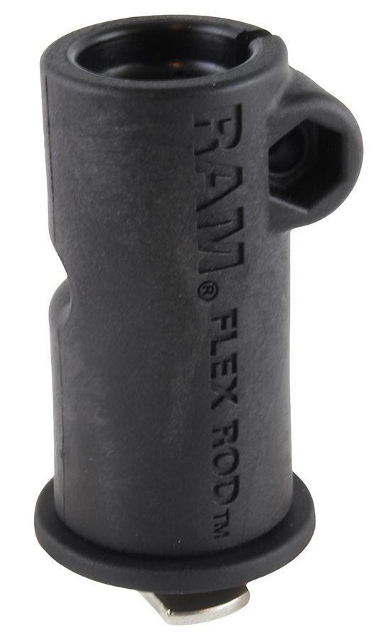 RAM Mounts Verbundstoff-Adapter Flex Rod für Angelrutenhalter - mit T-Slot für Tough-Track Schienen, im Polybeutel – Produktansicht