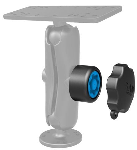 RAM Mounts Pin-Lock Sicherung für C-Kugel Verbindungsarme - Pin-Lock Adapter zum Öffnen/Schließen – Produktansicht