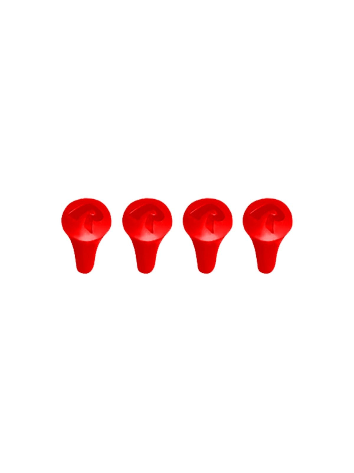 RAM Mounts Ersatz-Gummifinger für X-Grip Halteklammern - rot, 4er-Packung, im Polybeutel – Produktansicht