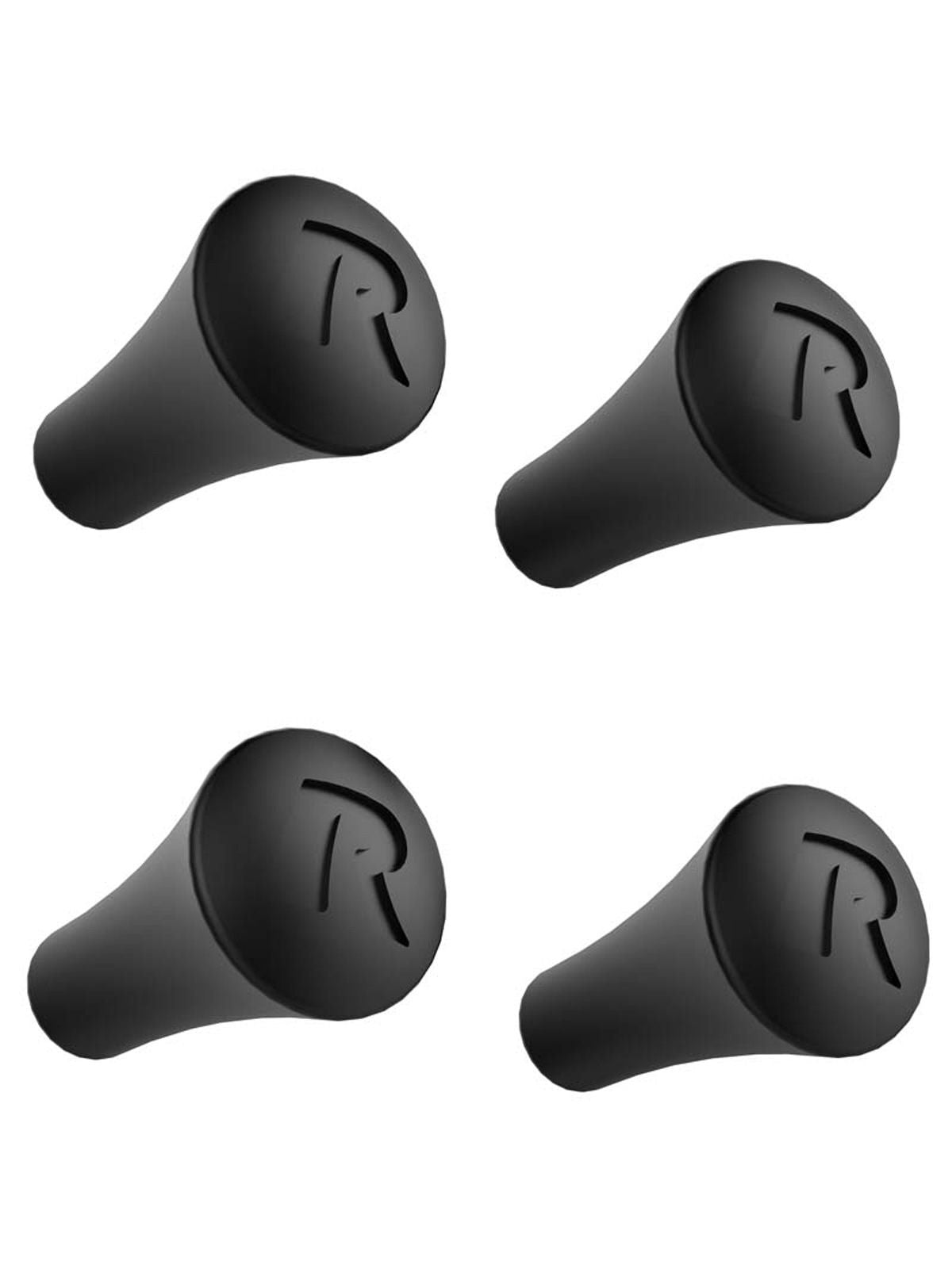 RAM Mounts Ersatz-Gummifinger für X-Grip Halteklammern - schwarz, 4er-Packung, im Polybeutel – Produktansicht