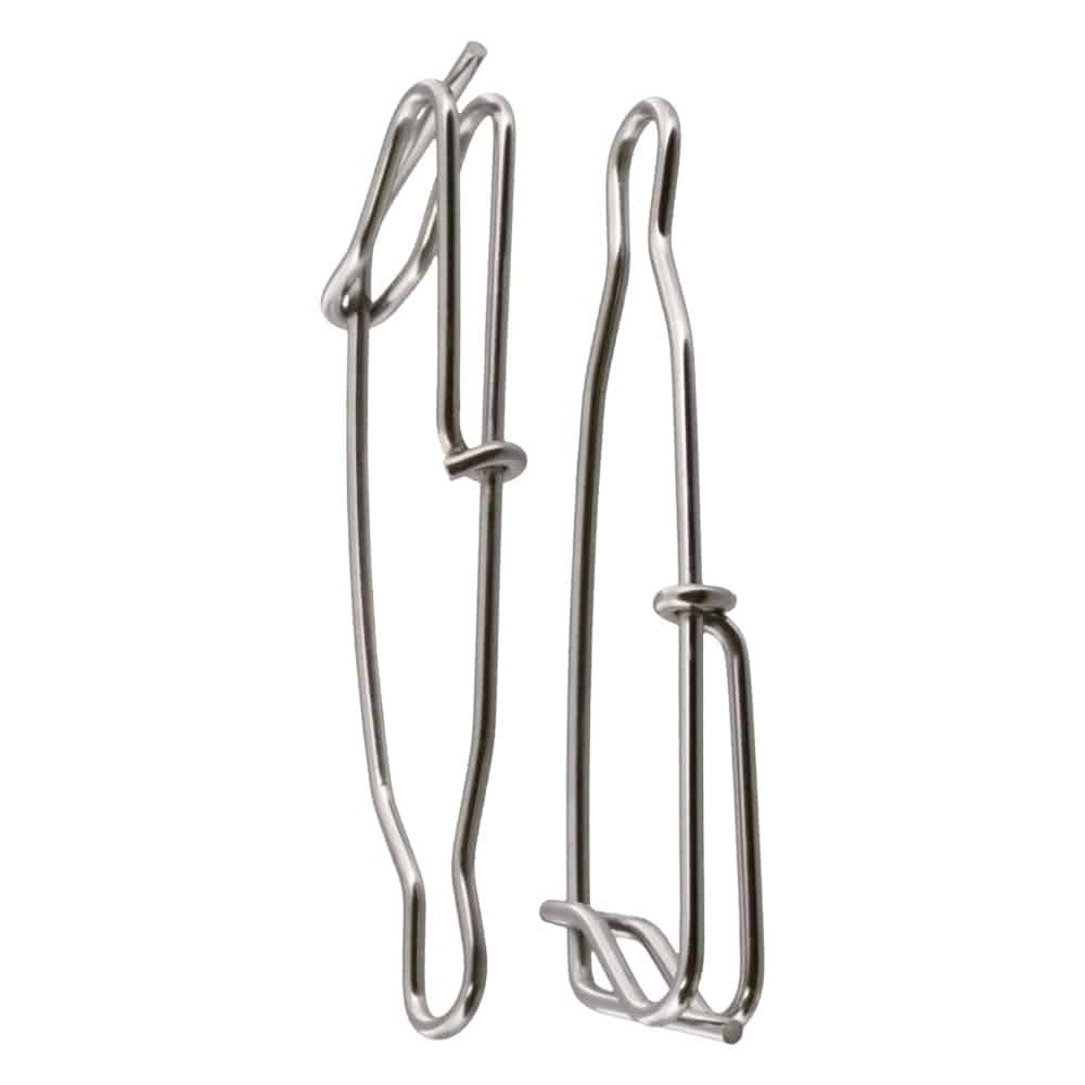 Scotty Trolling Snaps, Stainless Steel, Small, 2 per pack – Produktansicht