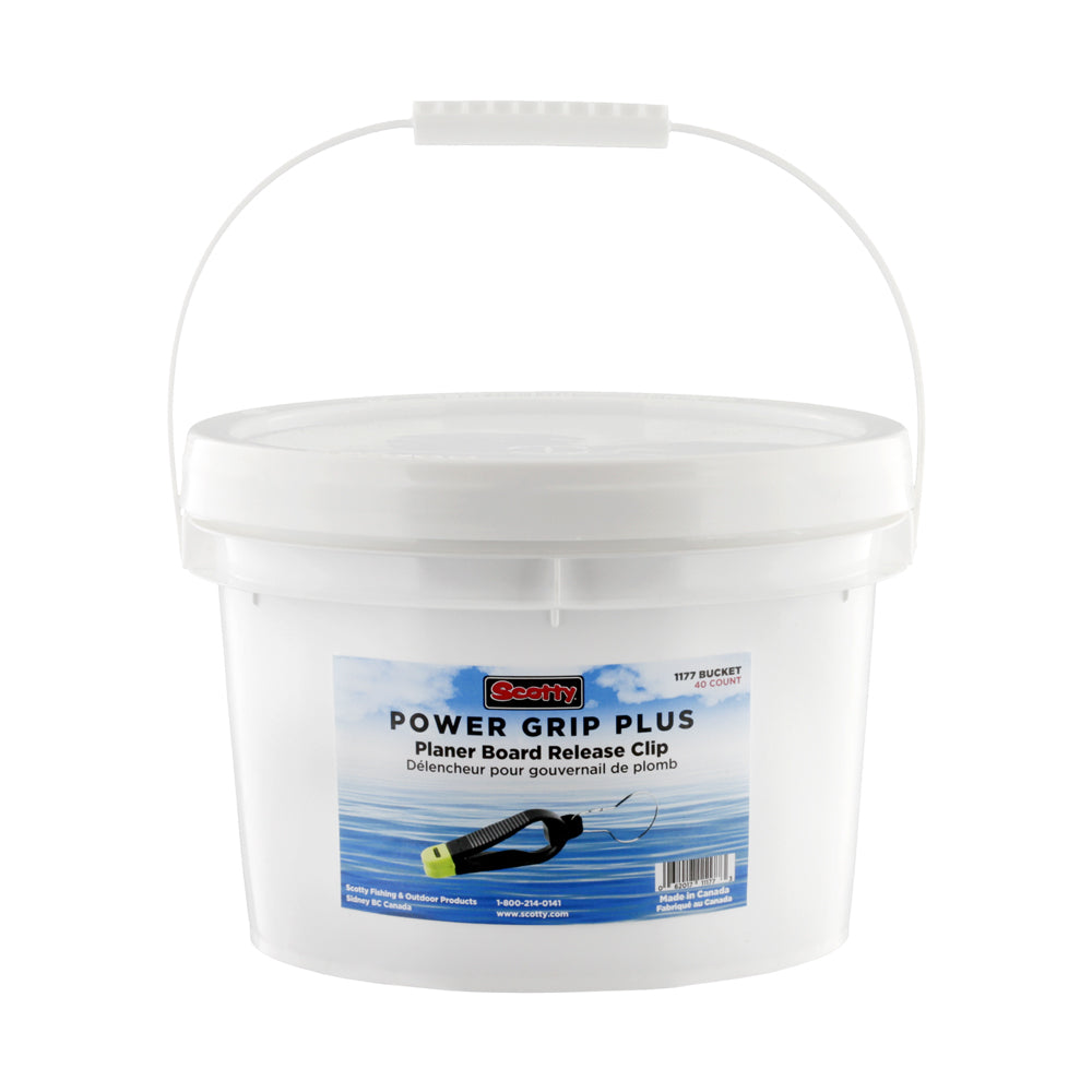 Scotty Power Grip Plus Planer Board Release, Bulk, 40 per bucket – Produktansicht