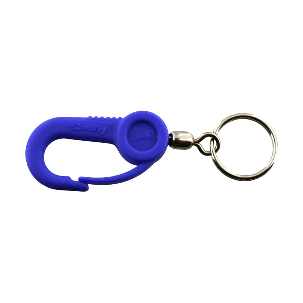 Scotty Snap Hook Key Chain, Blue – Produktansicht