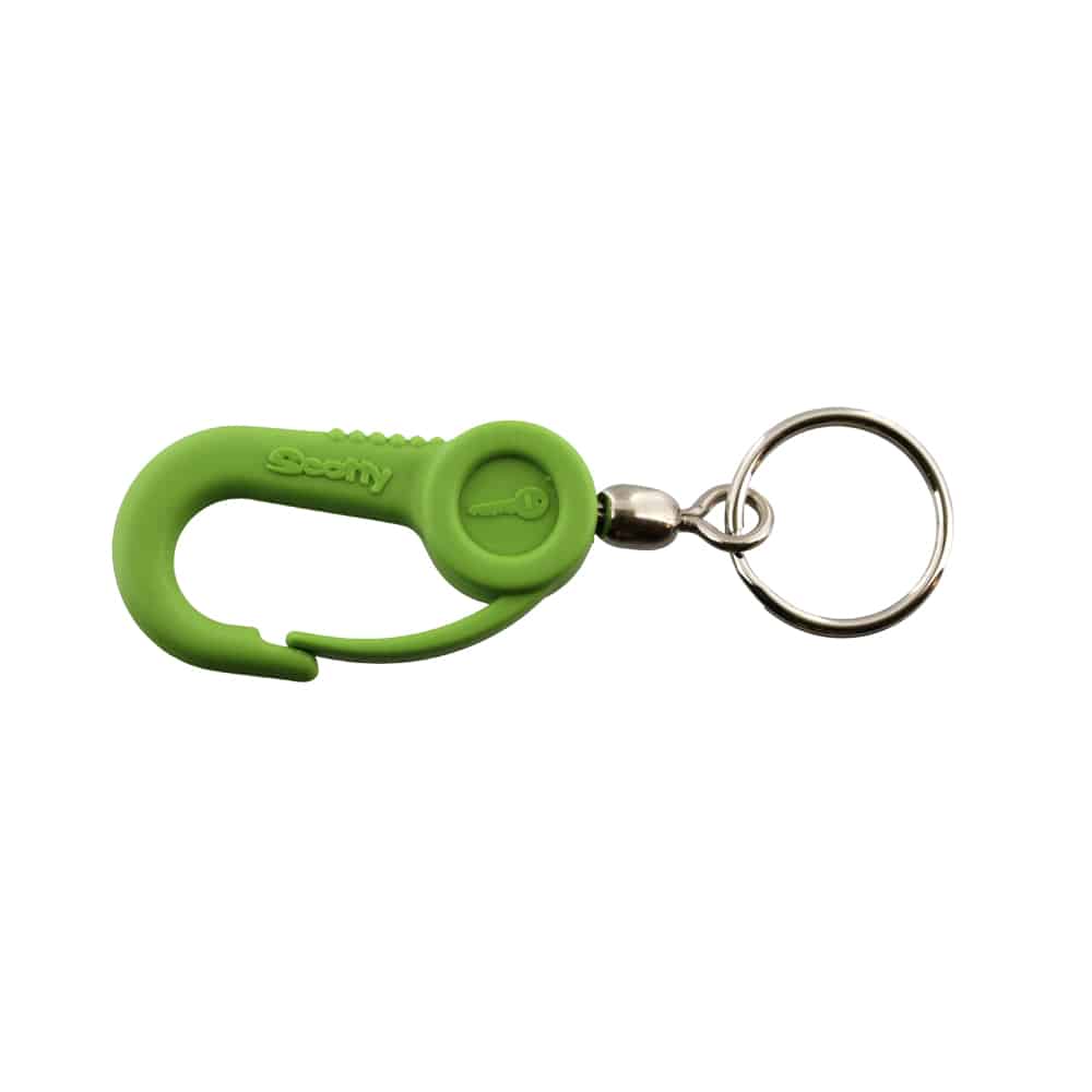 Scotty Snap Hook Key Chain, Green – Produktansicht