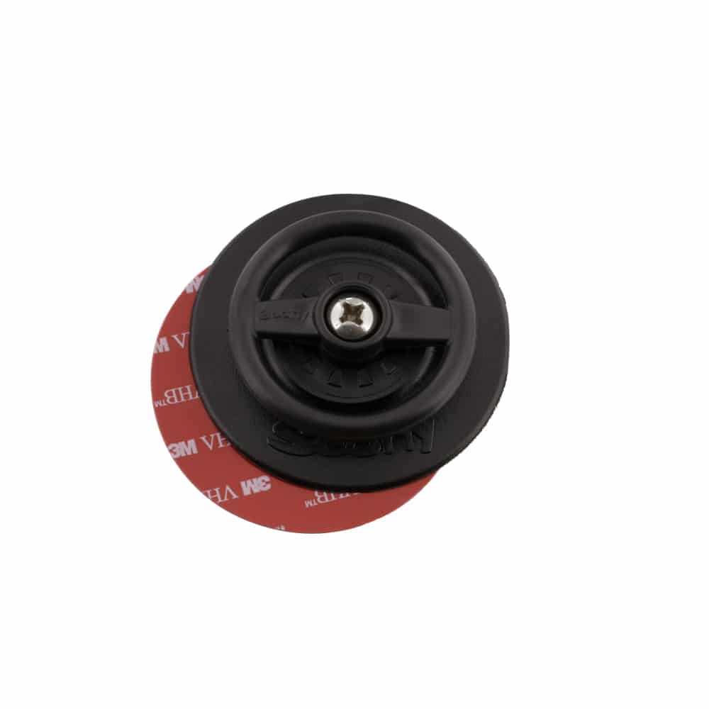 Scotty D-Ring c/w 3″ Stick-On Mount – Produktansicht