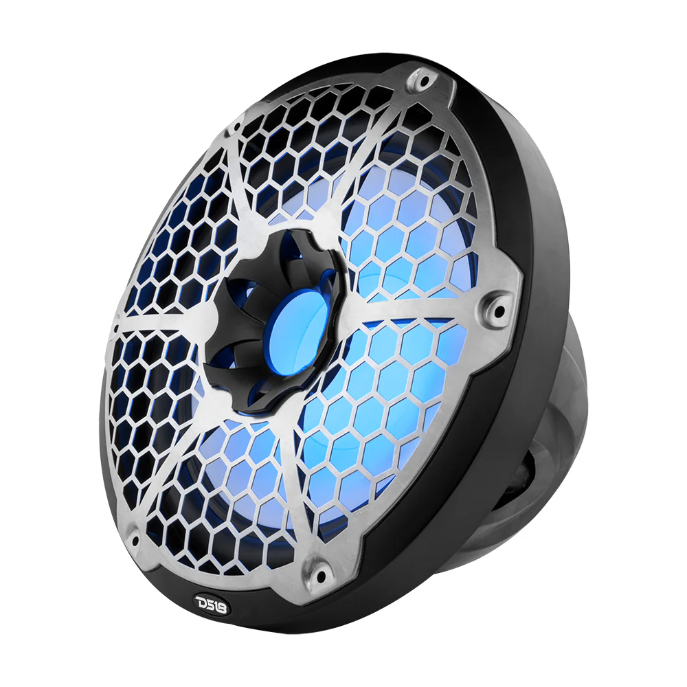 DS18 Subwoofer 12 Zoll schwarz mit LED – NXL-12SUB/BK – Produktansicht 2