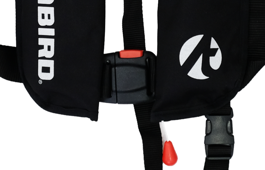 Automatik Rettungsweste 150N mit Waistbelt Humminbird – Ansicht 2