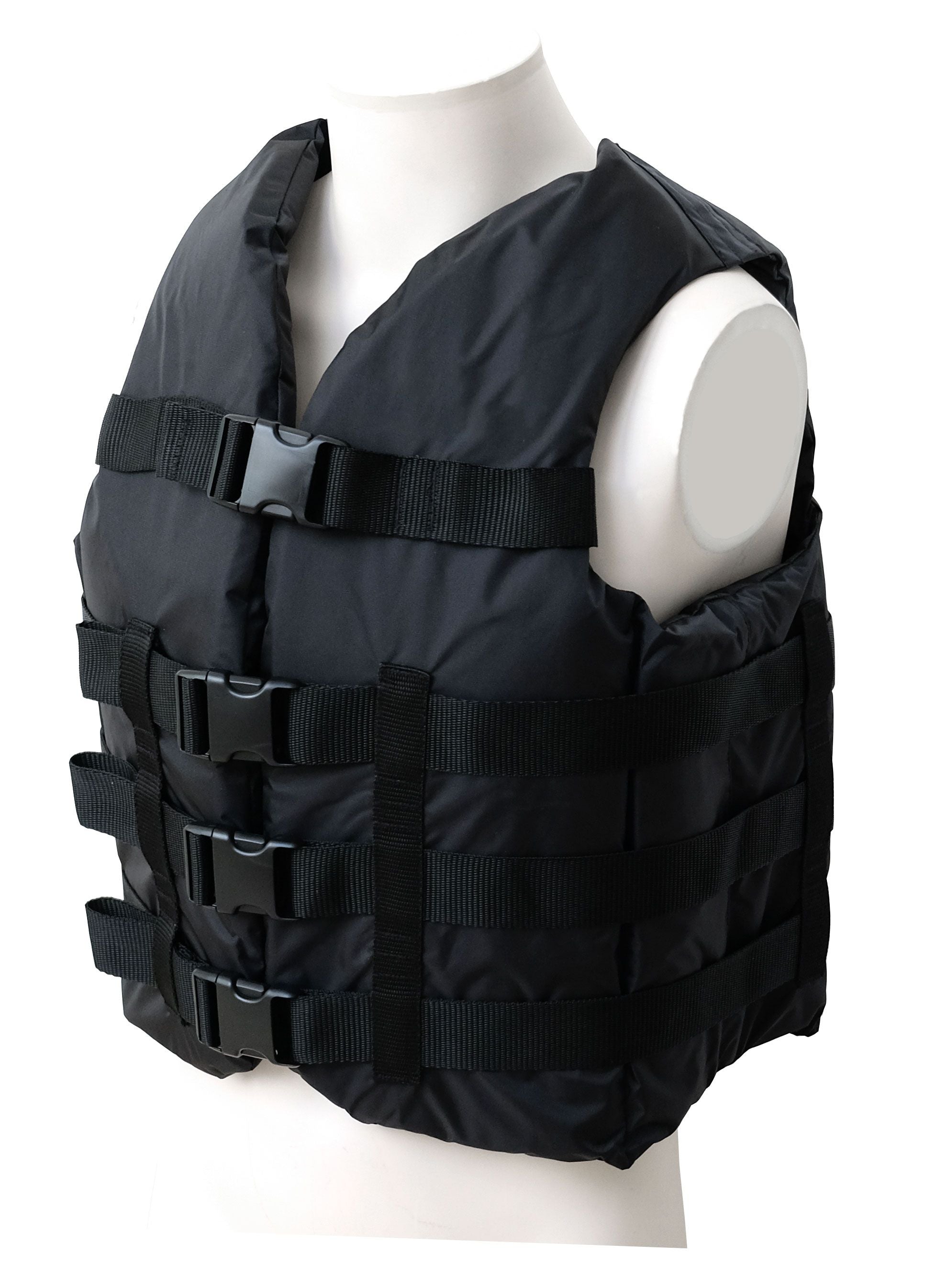 Wasserskiweste 40-60kg schwarz – Ansicht 2