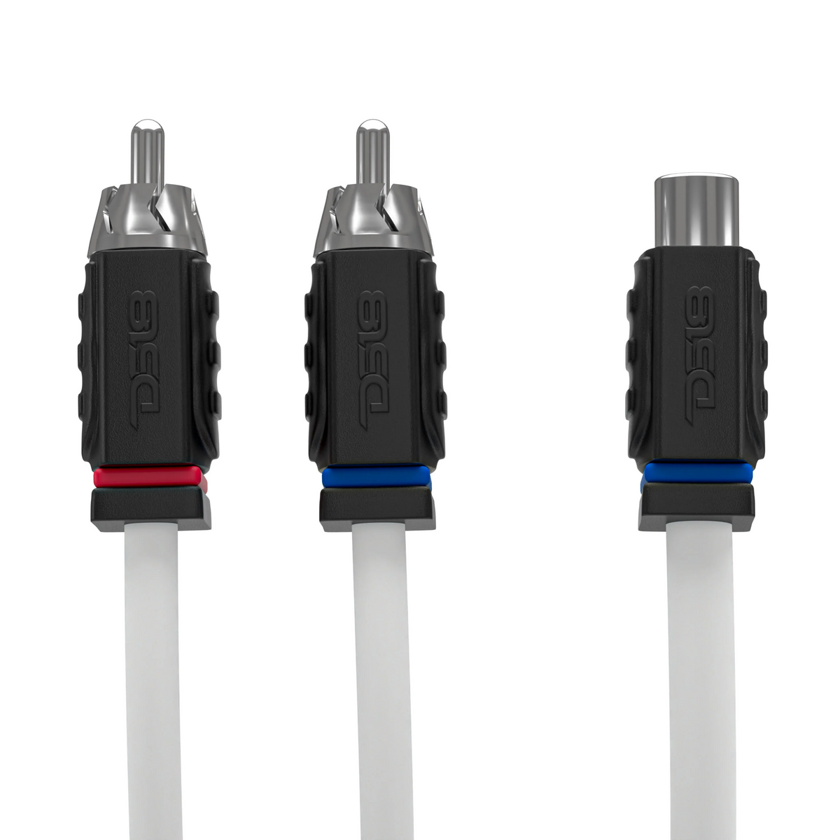 DS18 RCA-Splitter-Kabel Anschluss: 1 W, 2 M – Produktansicht 3