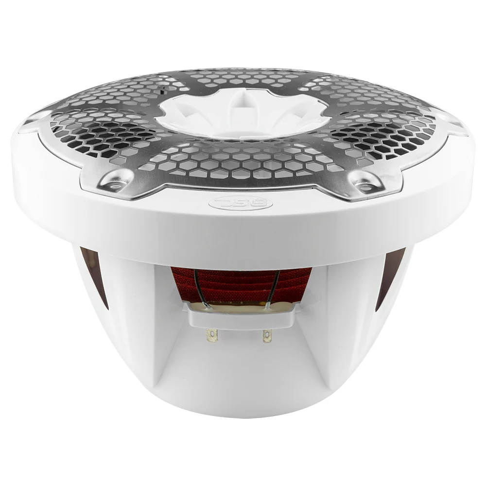 DS18 Subwoofer 10 Zoll weiß mit LED – NXL-10SUB/WH – Produktansicht 4