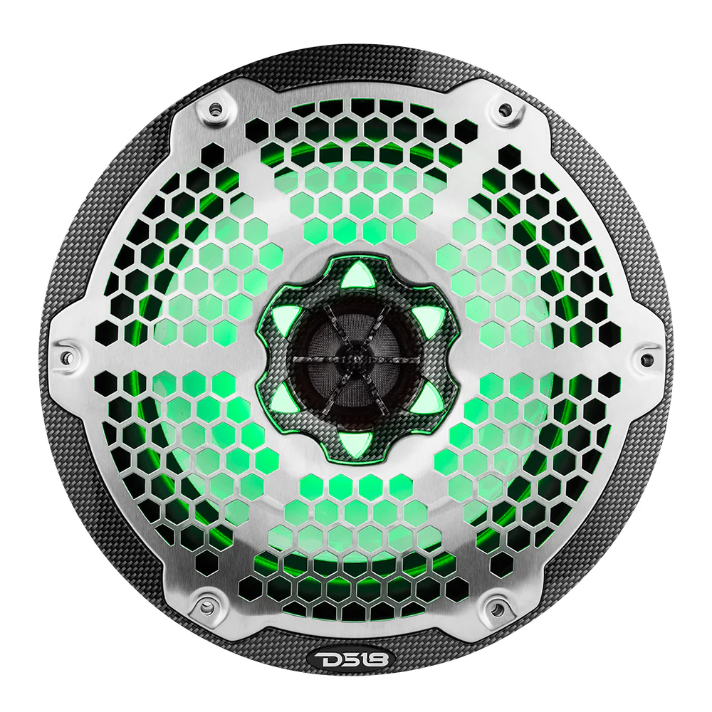 DS18 Lautsprecher 8 Zoll carbon mit LED – CF-8M – Produktansicht 4