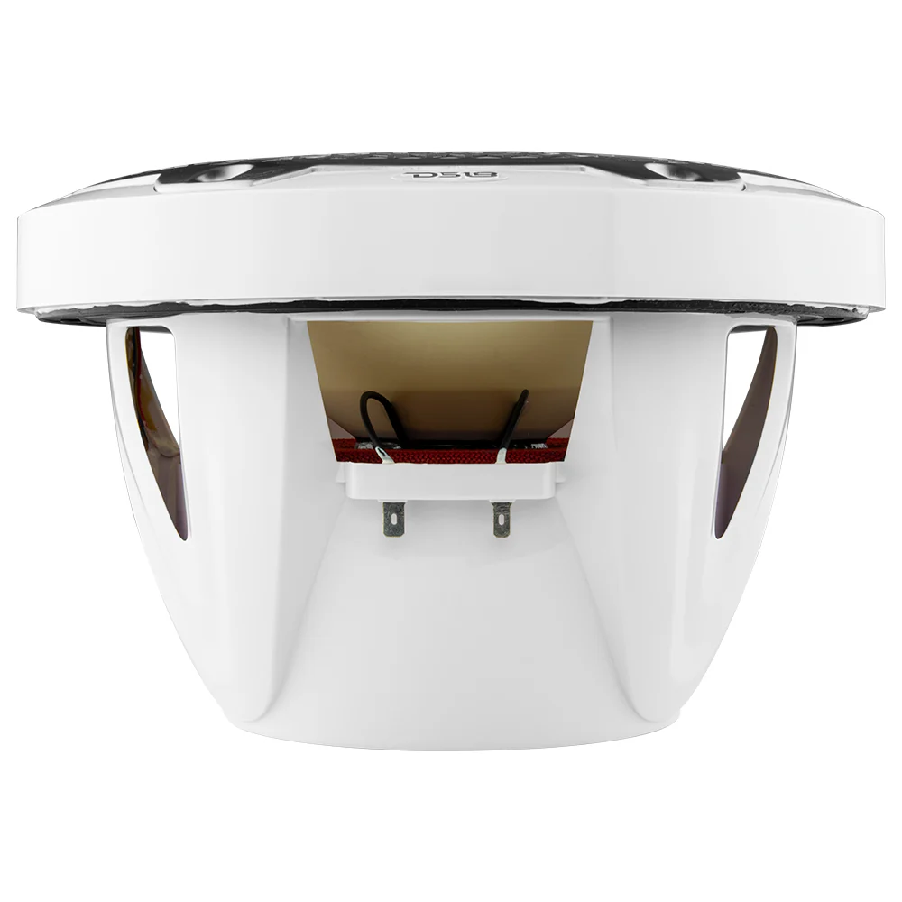 DS18 Subwoofer 10 Zoll weiß mit LED – NXL-10SUB/WH – Produktansicht 5