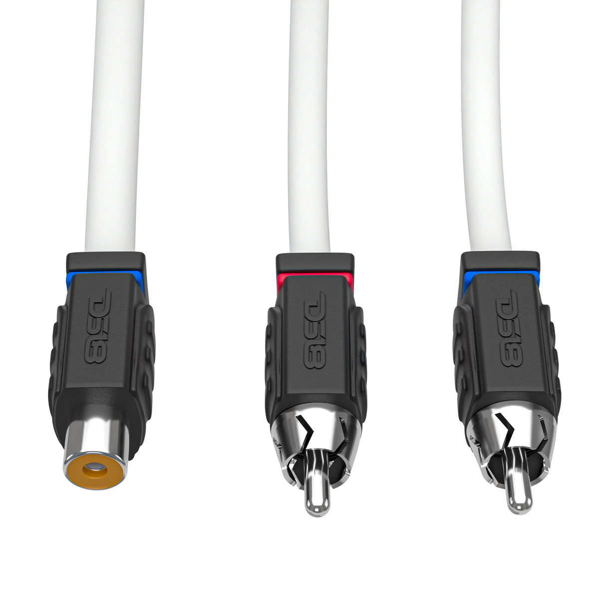 DS18 RCA-Splitter-Kabel Anschluss: 1 W, 2 M – Produktansicht 5