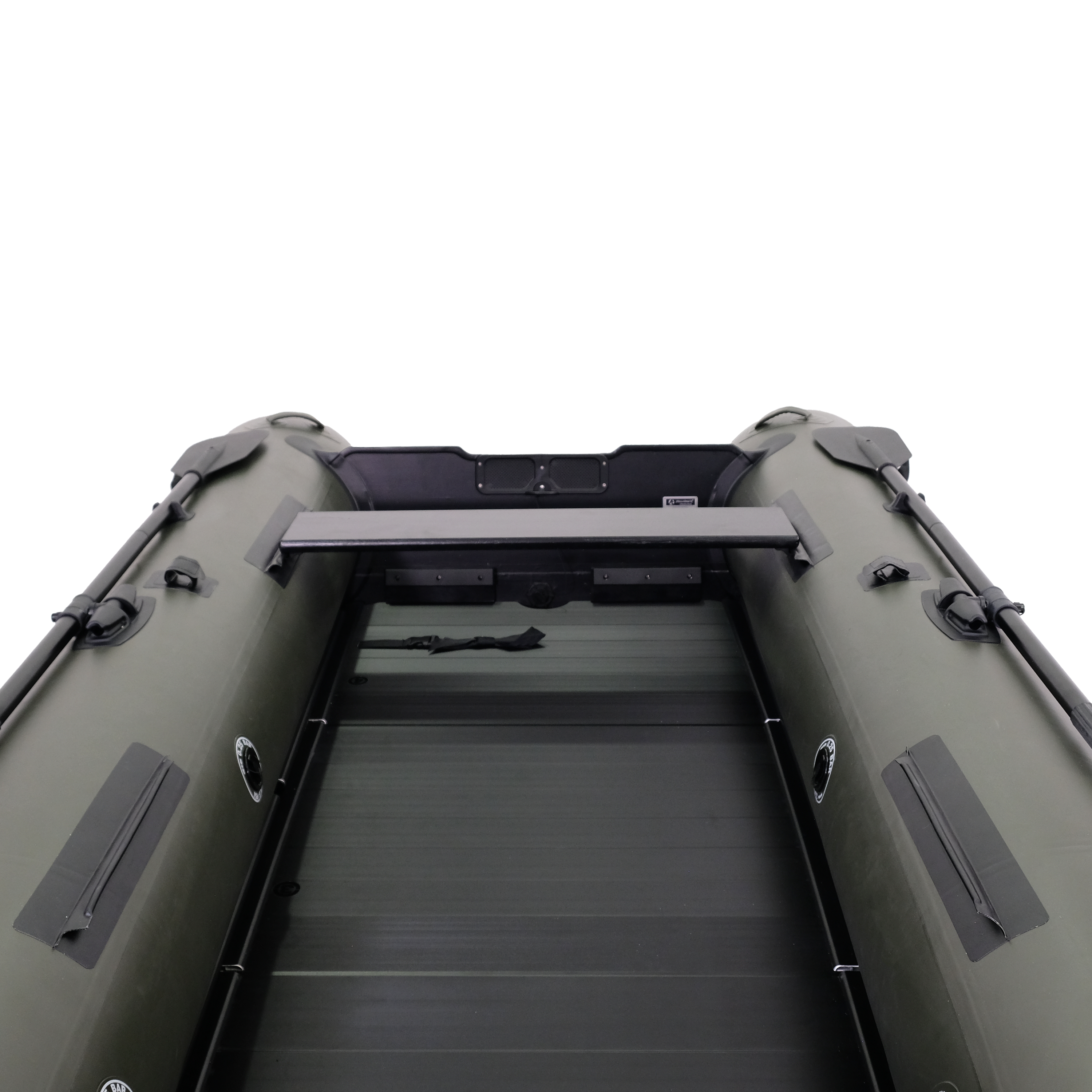 Allroundmarin Scout 330 olivgrün Aluboden