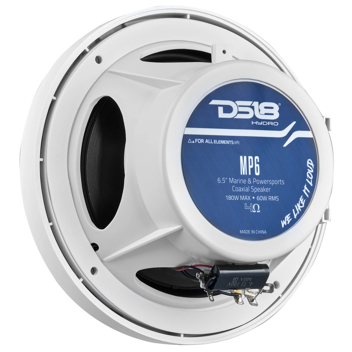 DS18 Lautsprecher 6,5 Zoll weiß – MP6/WH – Produktansicht 7