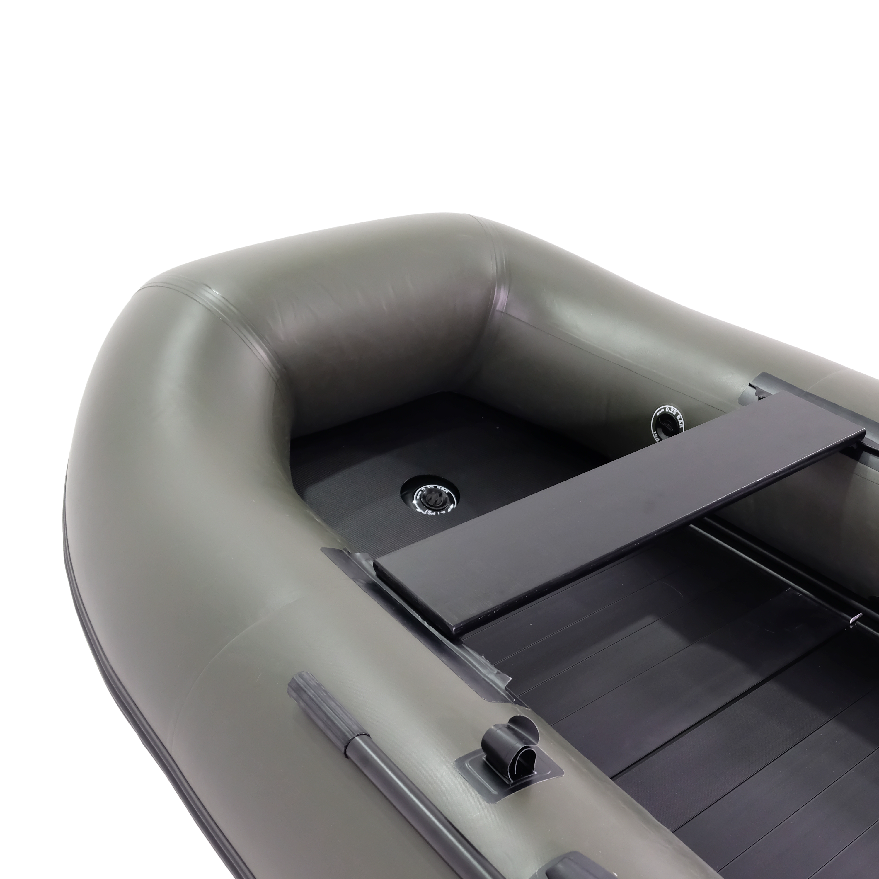 Allroundmarin Scout 300 olivgrün Aluboden