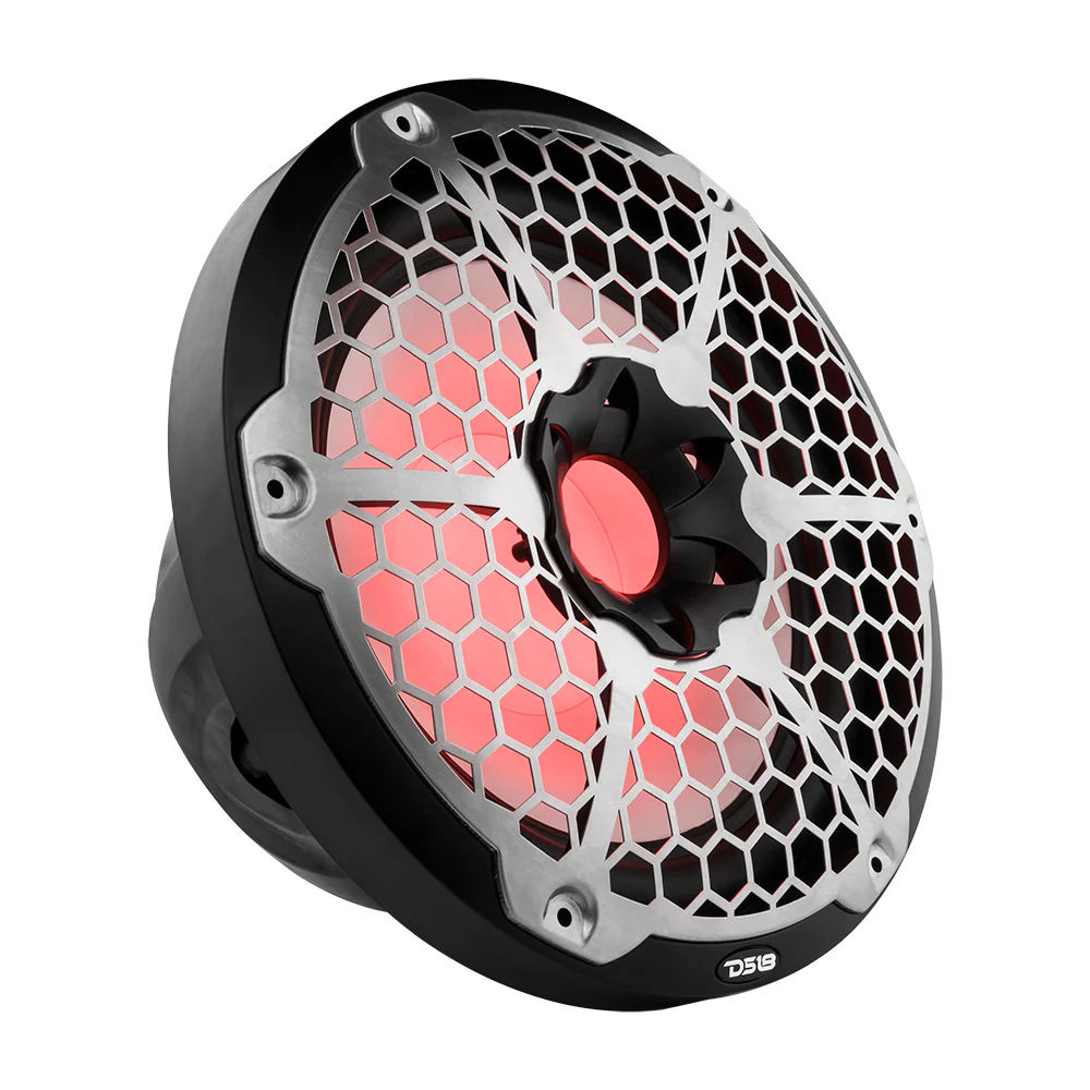 DS18 Subwoofer 12 Zoll schwarz mit LED – NXL-12SUB/BK – Produktansicht 1