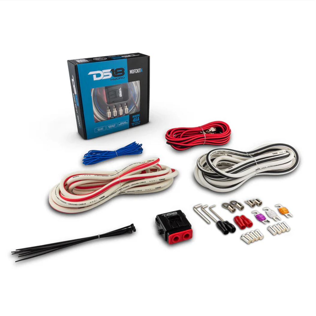 DS18 MOFCKIT4 Marine-Verstärker-Installationskit 21 mm² – Produktansicht 1