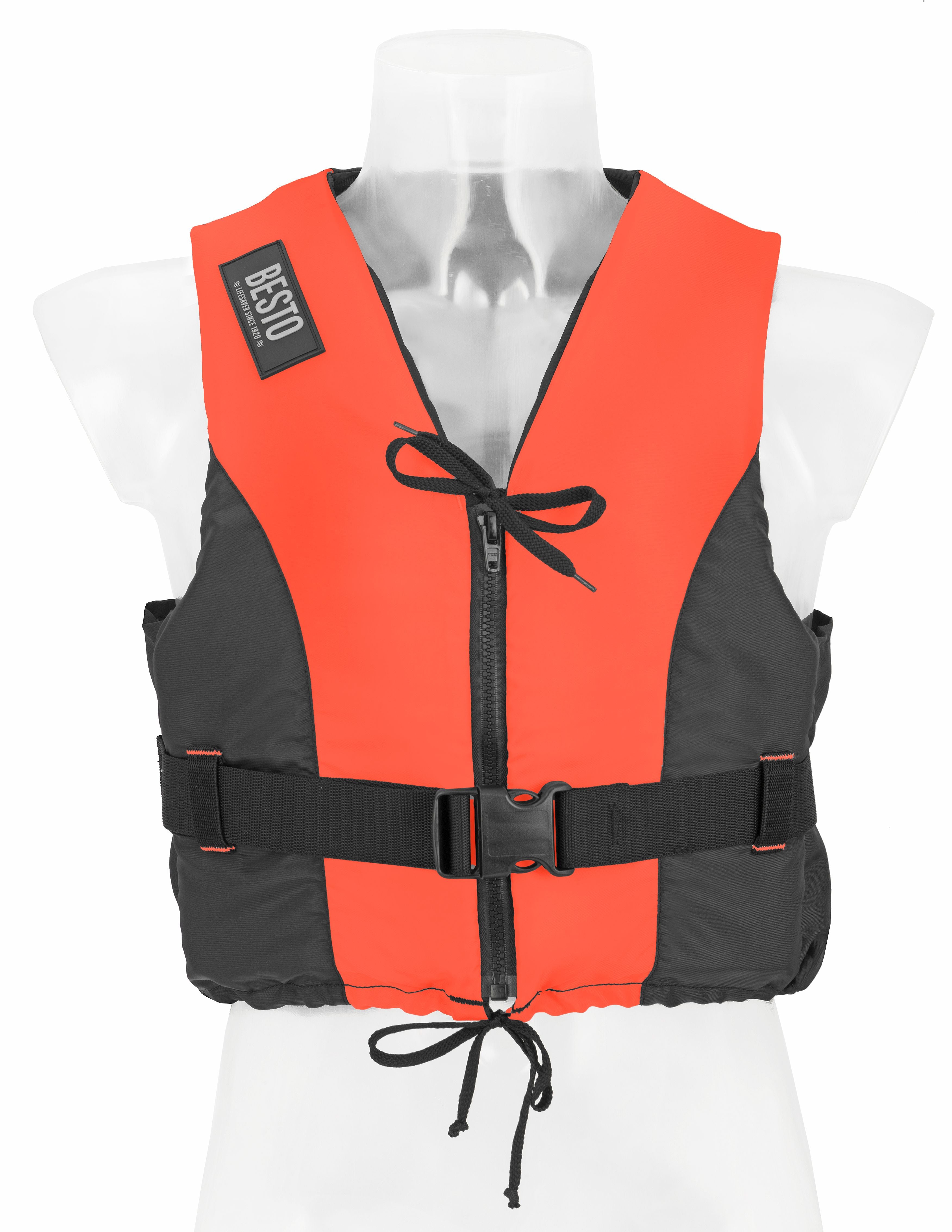 Schwimmw. Dinghy 30-40kg Zipp orange – Produktansicht