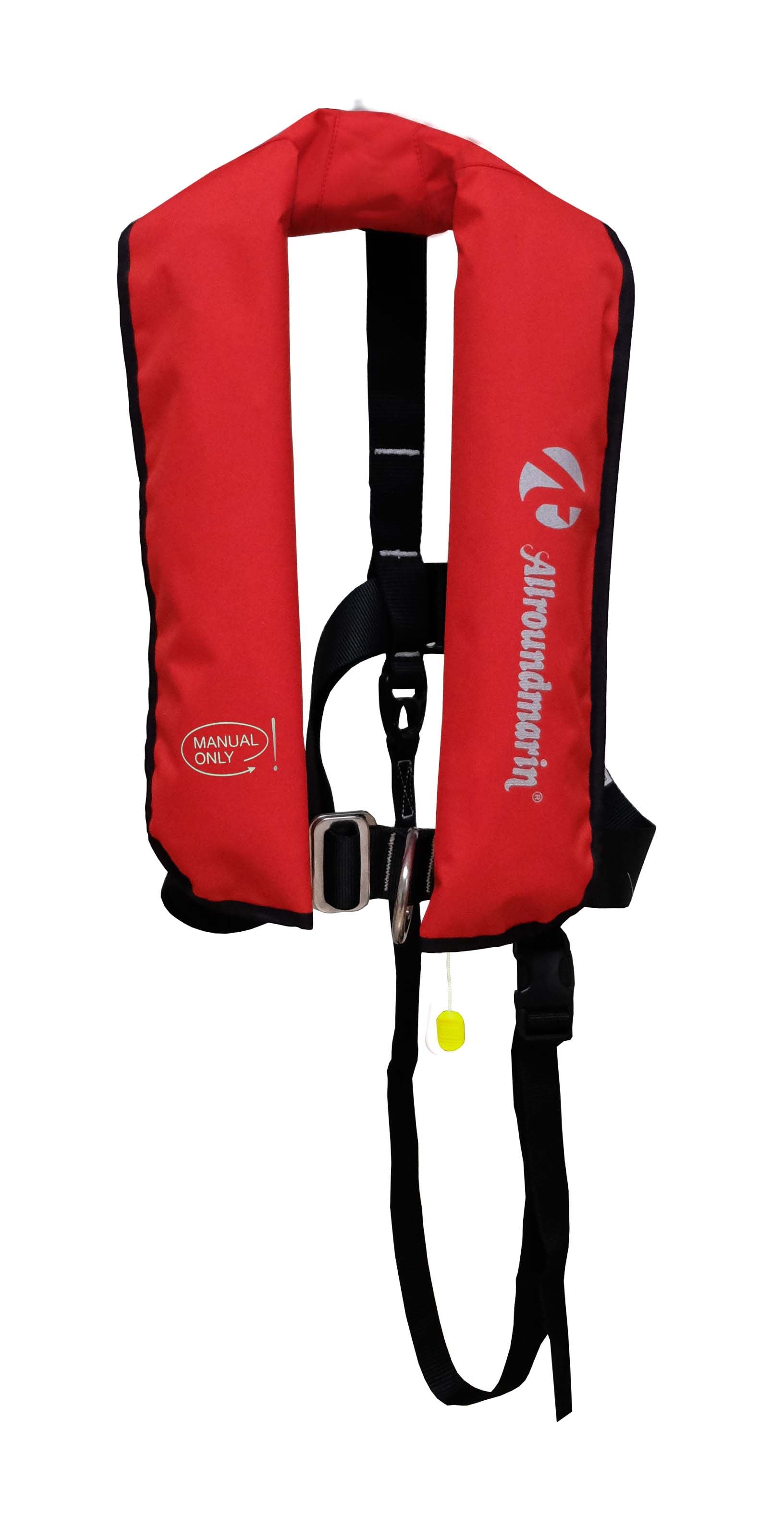 Rettungsweste Manuell 165N rot – Produktansicht