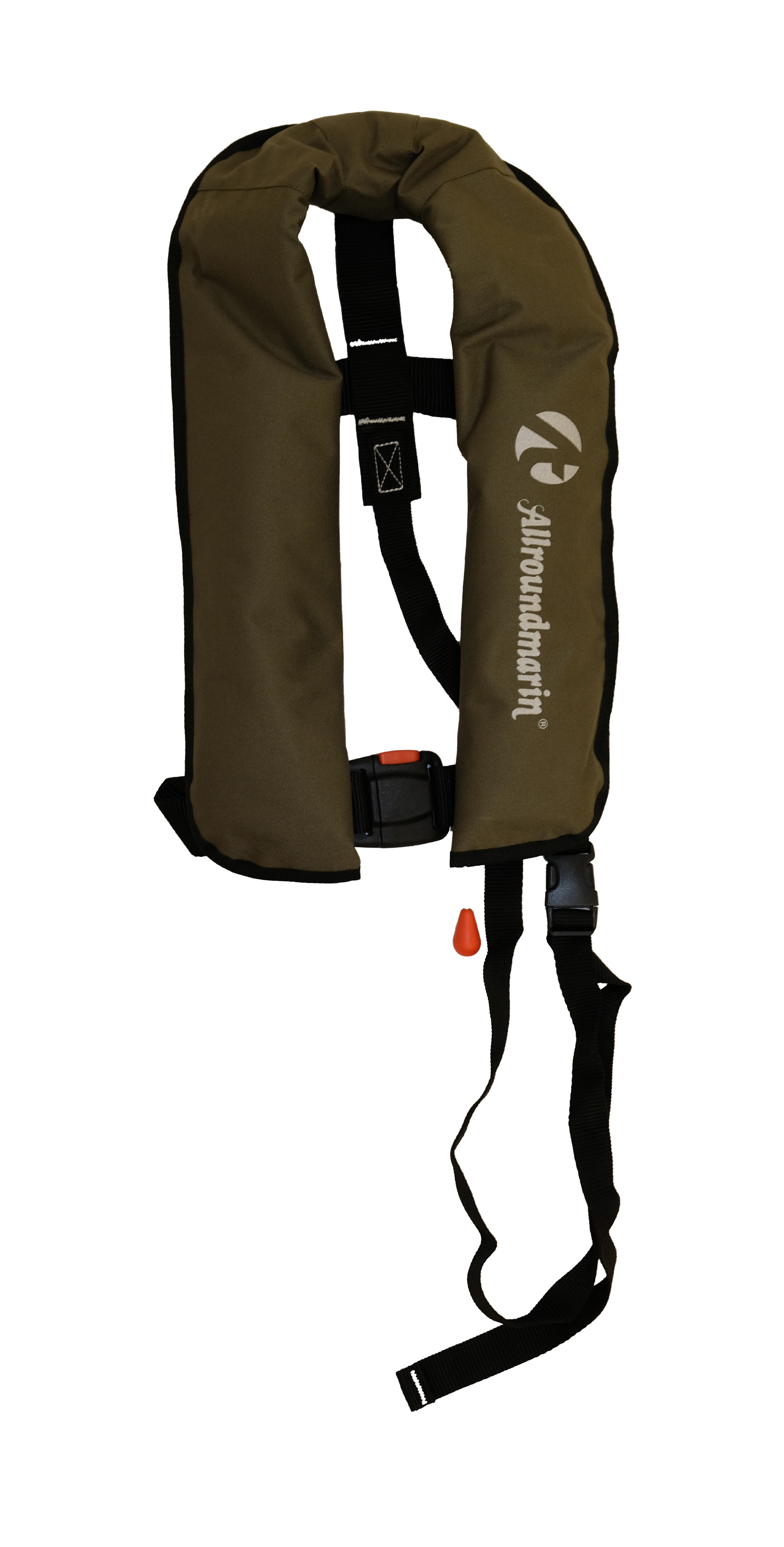 Auto.Rettungsweste 165N olive – Produktansicht
