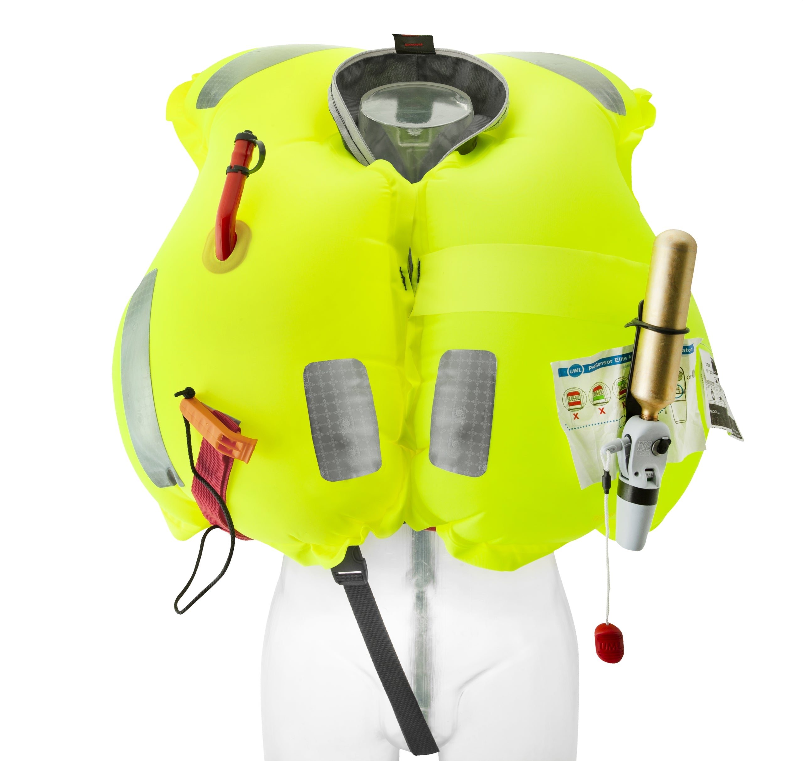Besto Comfort Fit Pro 300N automatische Rettungsweste mit Harness, Anthrazit/Schwarz – Ansicht 6
