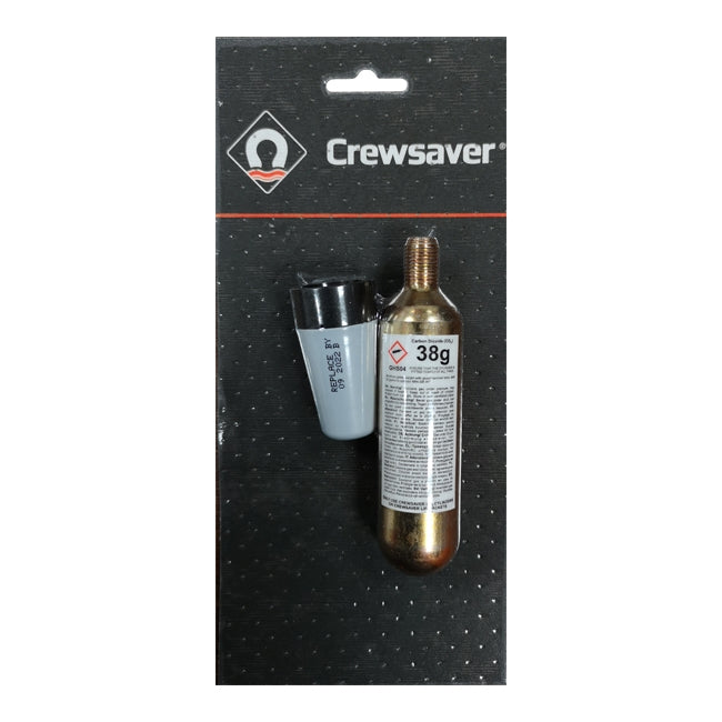 Crewsaver Ersatzpatronen-Set Pro-Sensor für ErgoFit 190N und Crewfit 180N, XD und HF Workvests. Patrone 38g – Produktansicht