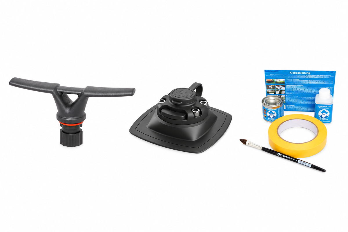 L424t – Produkt und Lieferumfang auf weißem Hintergrund