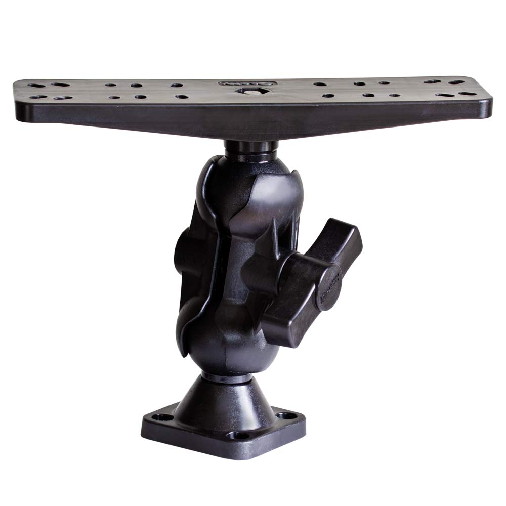Scotty 2 1/4'' Ball Mount With Fish Finder / Chart Plotter Plate – Produktansicht